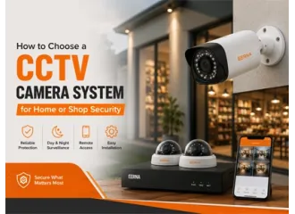 How to Choose a CCTV Camera System for Home or Shop Security